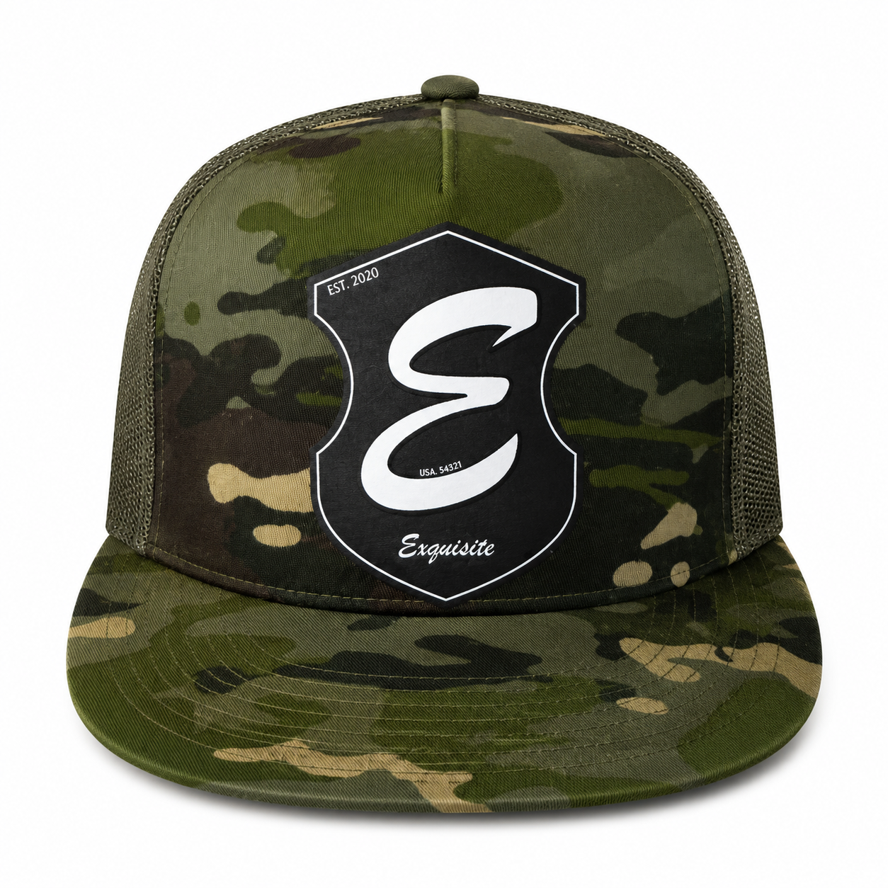 Exquisite The Brand Shield Emblem Cap