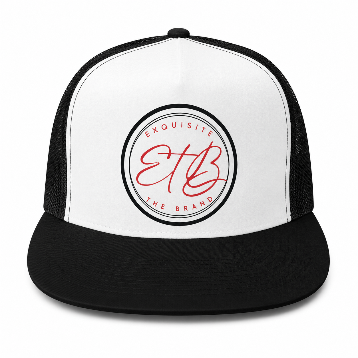 Exquisite The Brand Signature Circle Flat Brim Snapback Hats