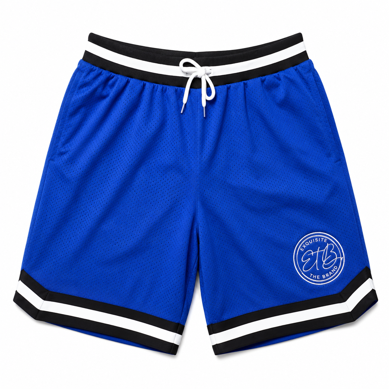 Exquisite The Brand Premium Embroidered Basketball Short