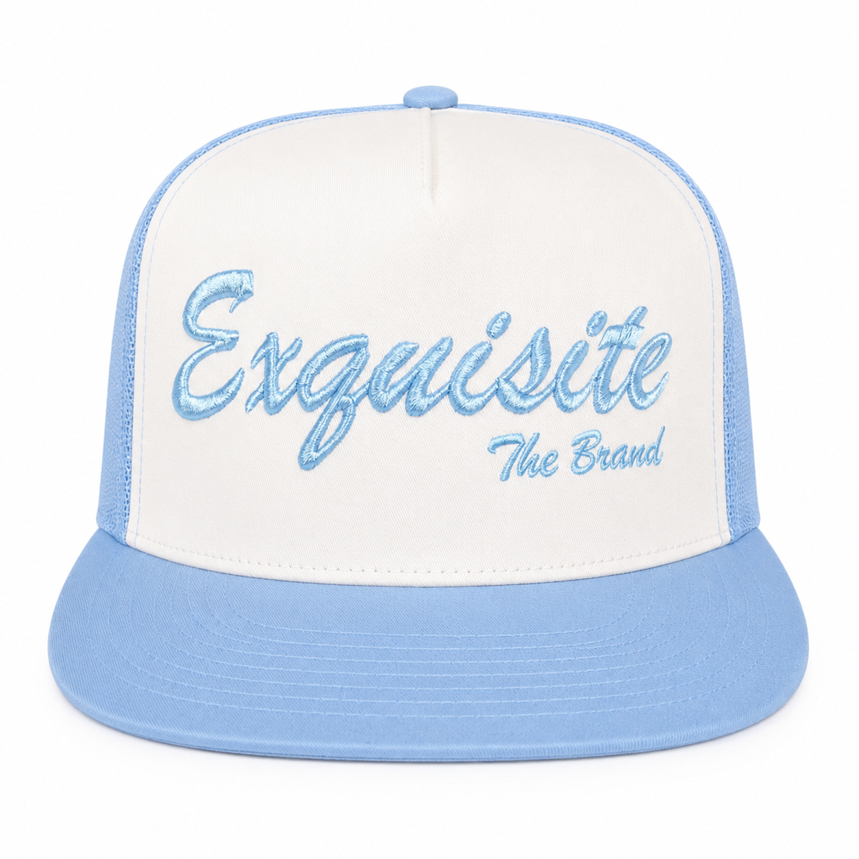 Exquisite The Brand Signature Flat Brim Snapback Hats