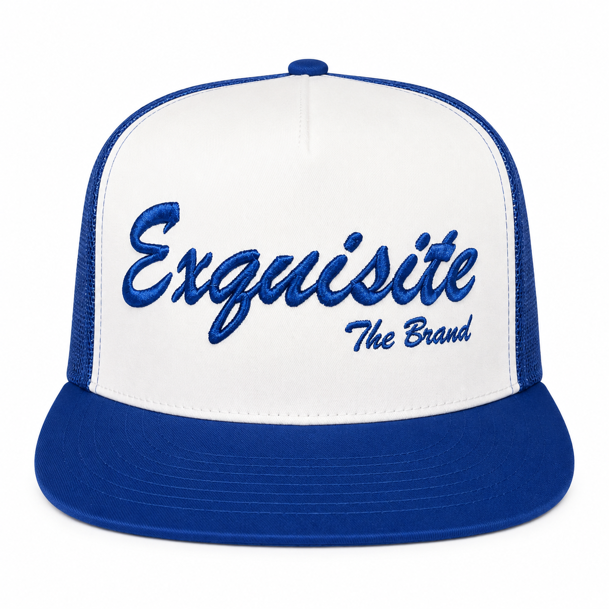 Exquisite The Brand Signature Flat Brim Snapback Hats