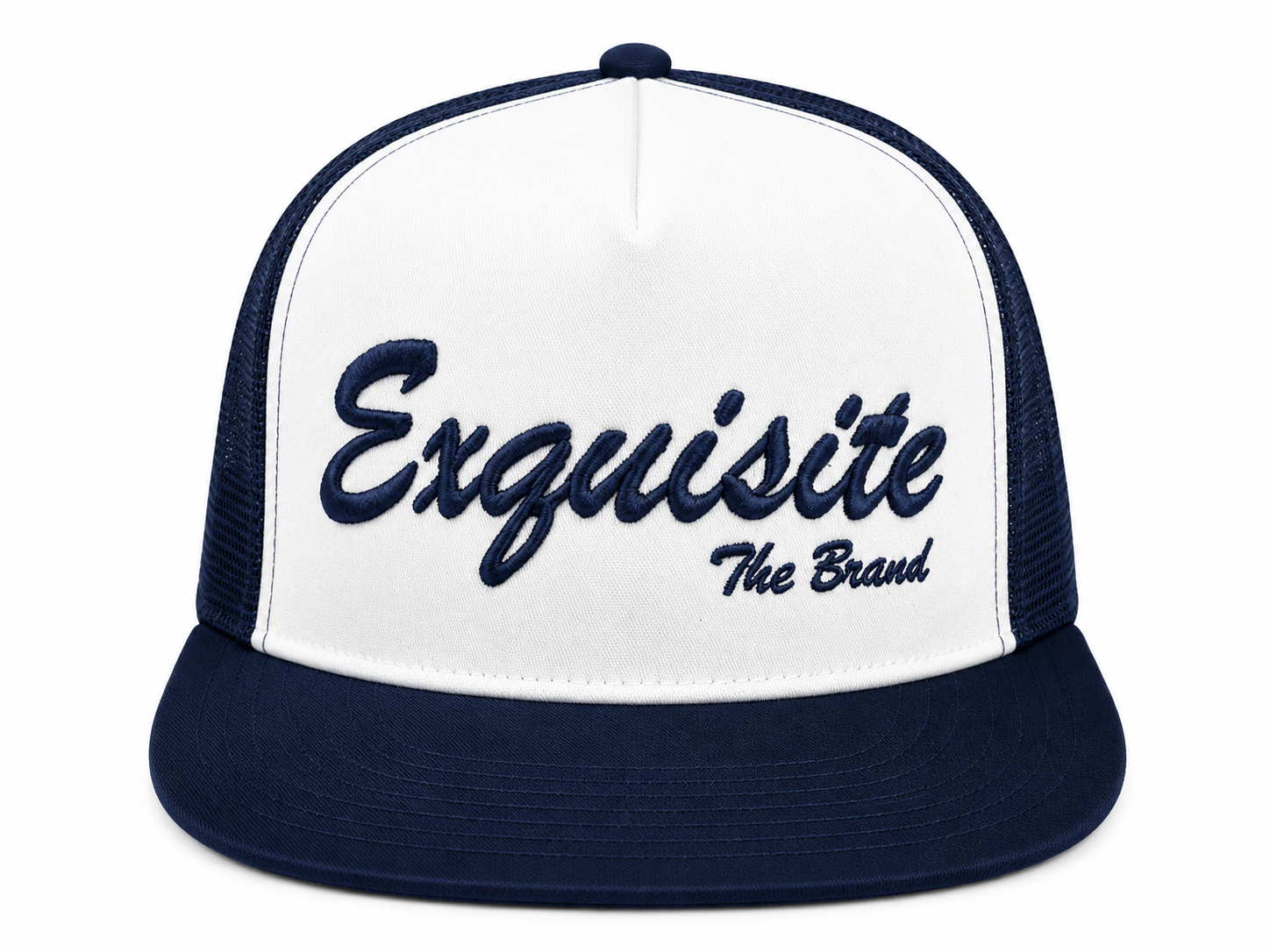 Exquisite The Brand Signature Flat Brim Snapback Hats