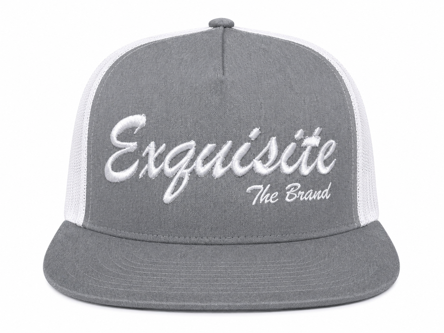 Exquisite The Brand Signature Flat Brim Snapback Hats