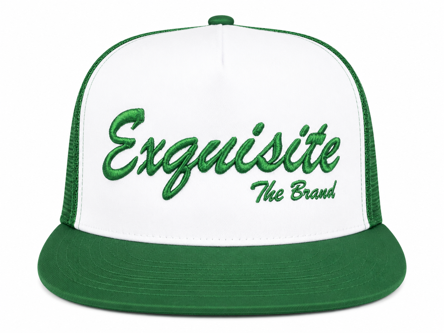 Exquisite Kelly Green Signature Flat Brim Snapback