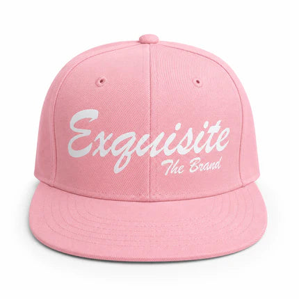 Exquisite The Brand Kids Pink Signature Solid Snapback Cap