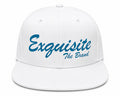 Exquisite The Brand Kids White Signature Solid Snapback Cap