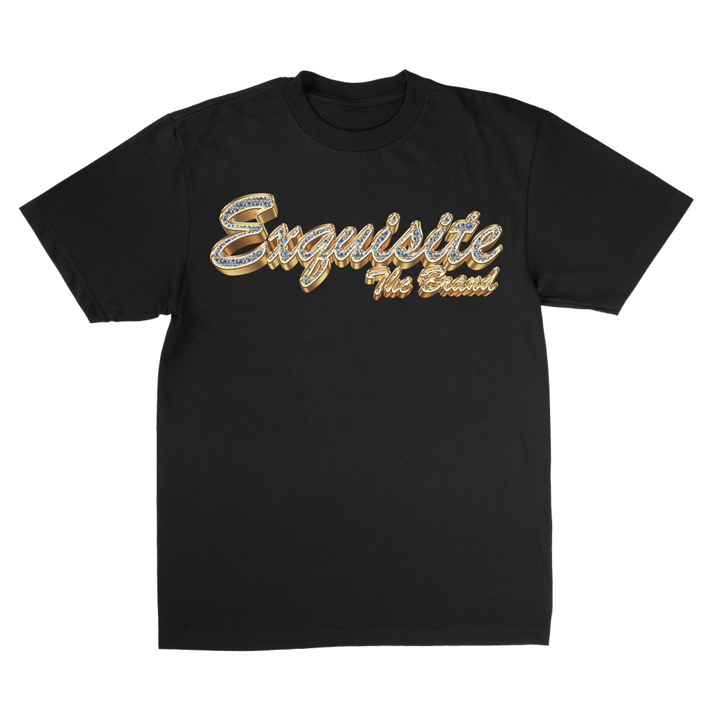 Exquisite Luxury 3D Black/Gold Tee