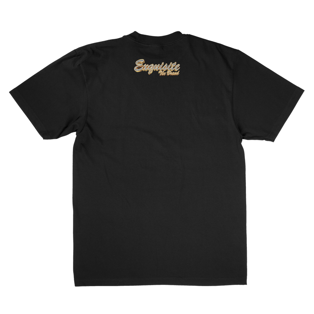 Exquisite Luxury 3D Black/Gold Tee