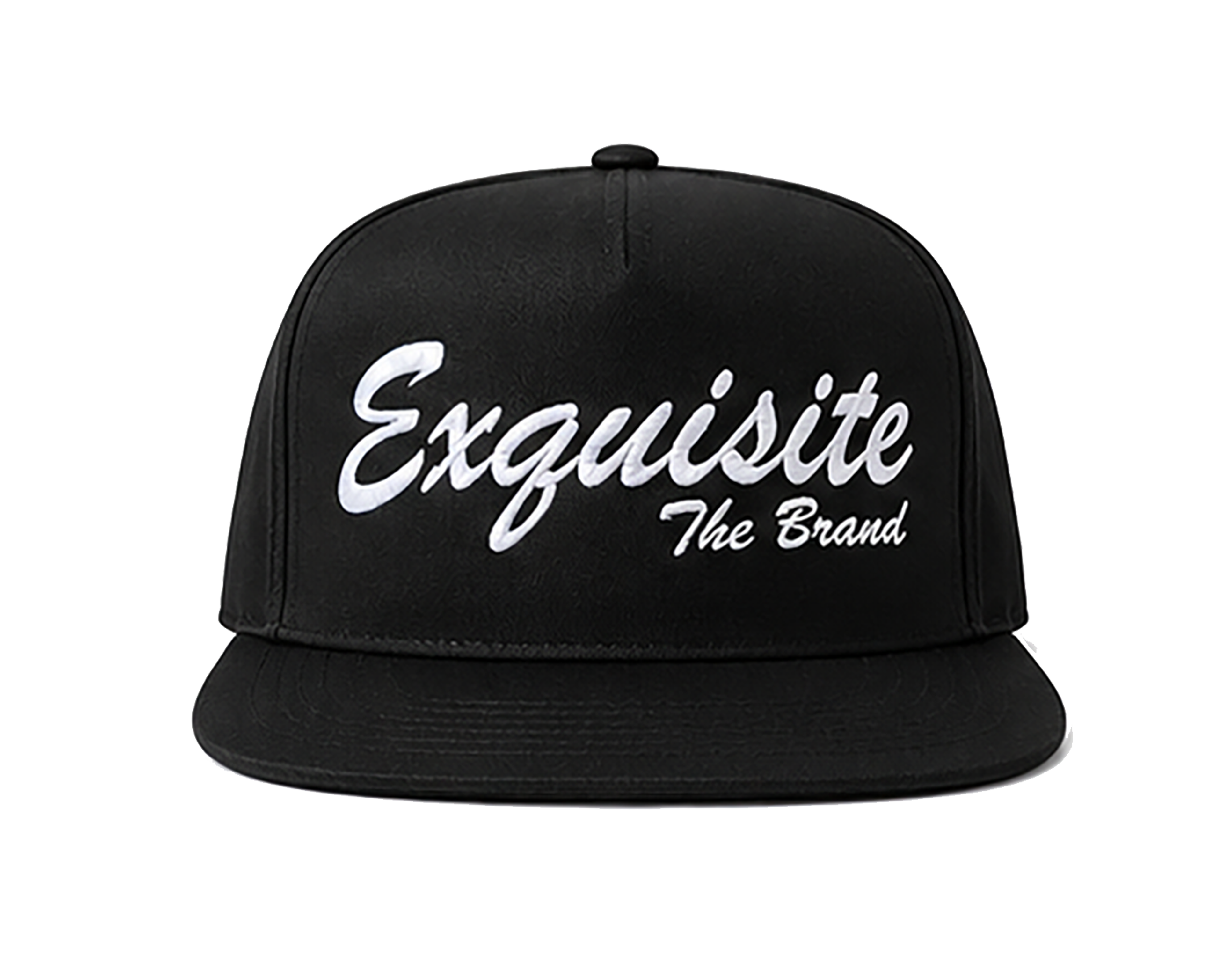 Exquisite The Brand Signature Flat Brim Snapback Hats