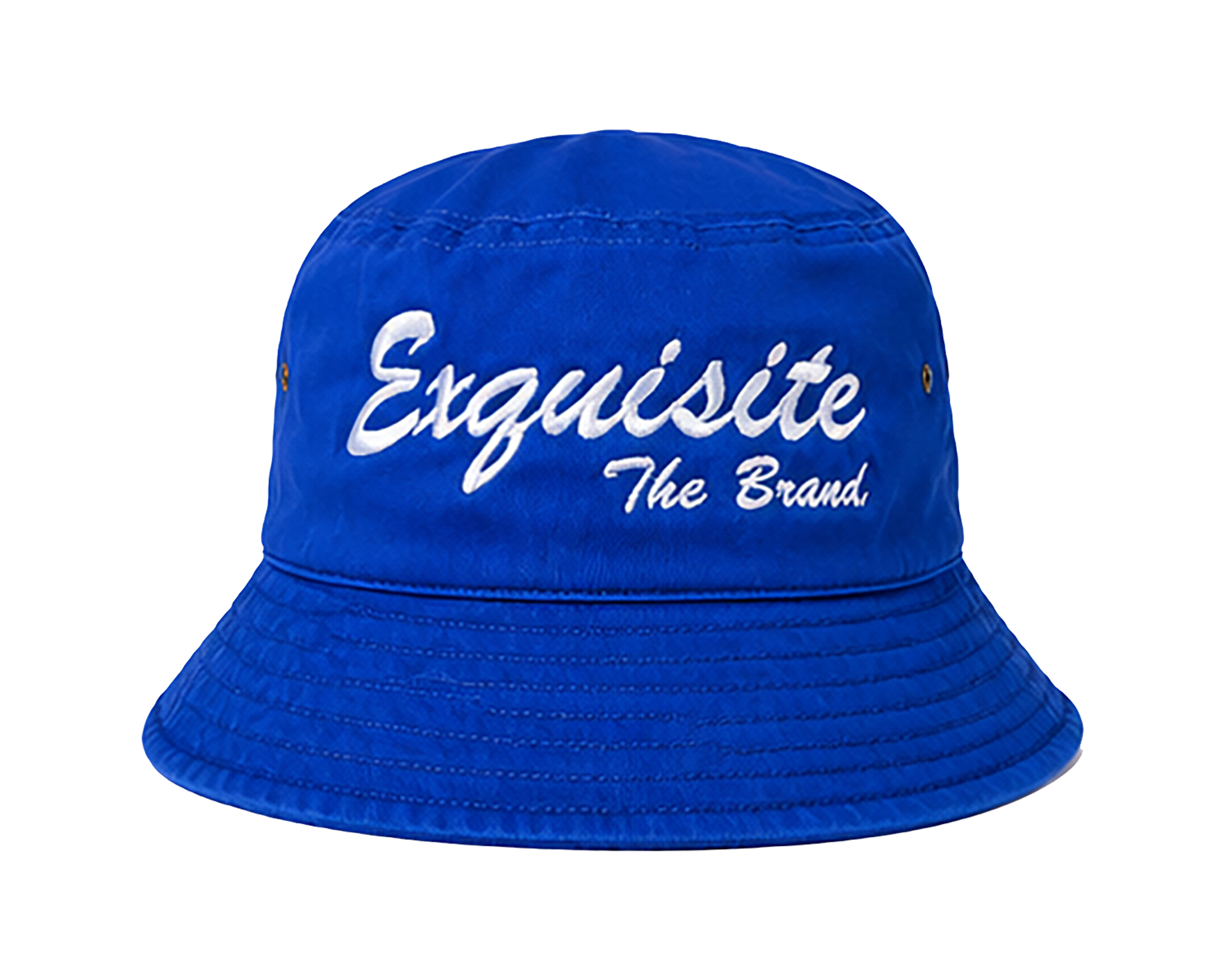 Exquisite The Brand Signature Script Bucket Hats