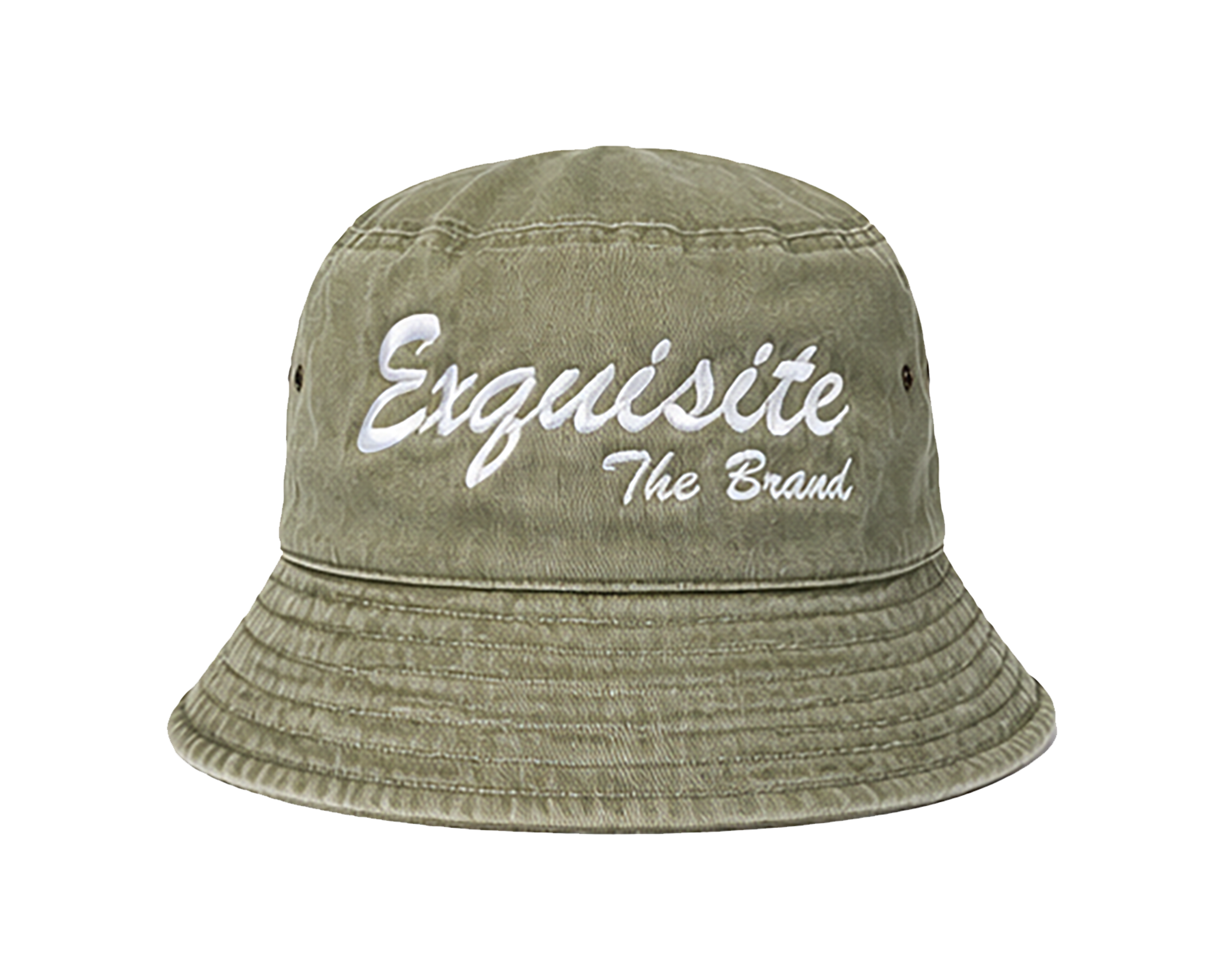 Exquisite The Brand Signature Script Bucket Hats
