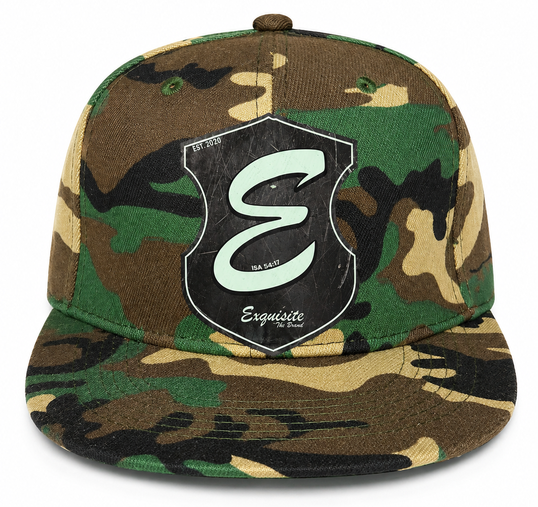 Exquisite The Brand Shield Emblem Cap
