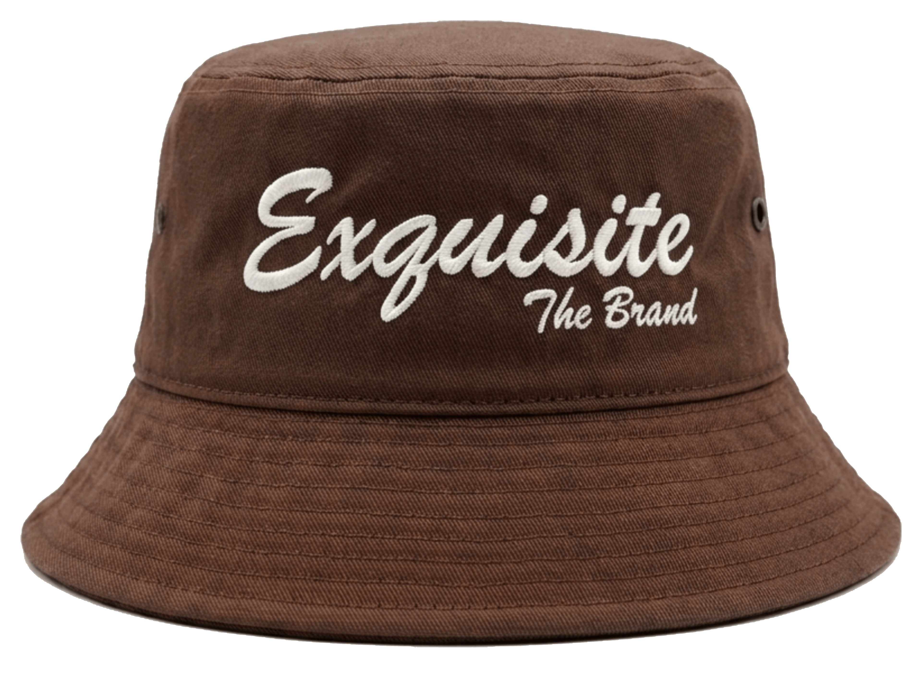 Exquisite The Brand Signature Script Bucket Hats