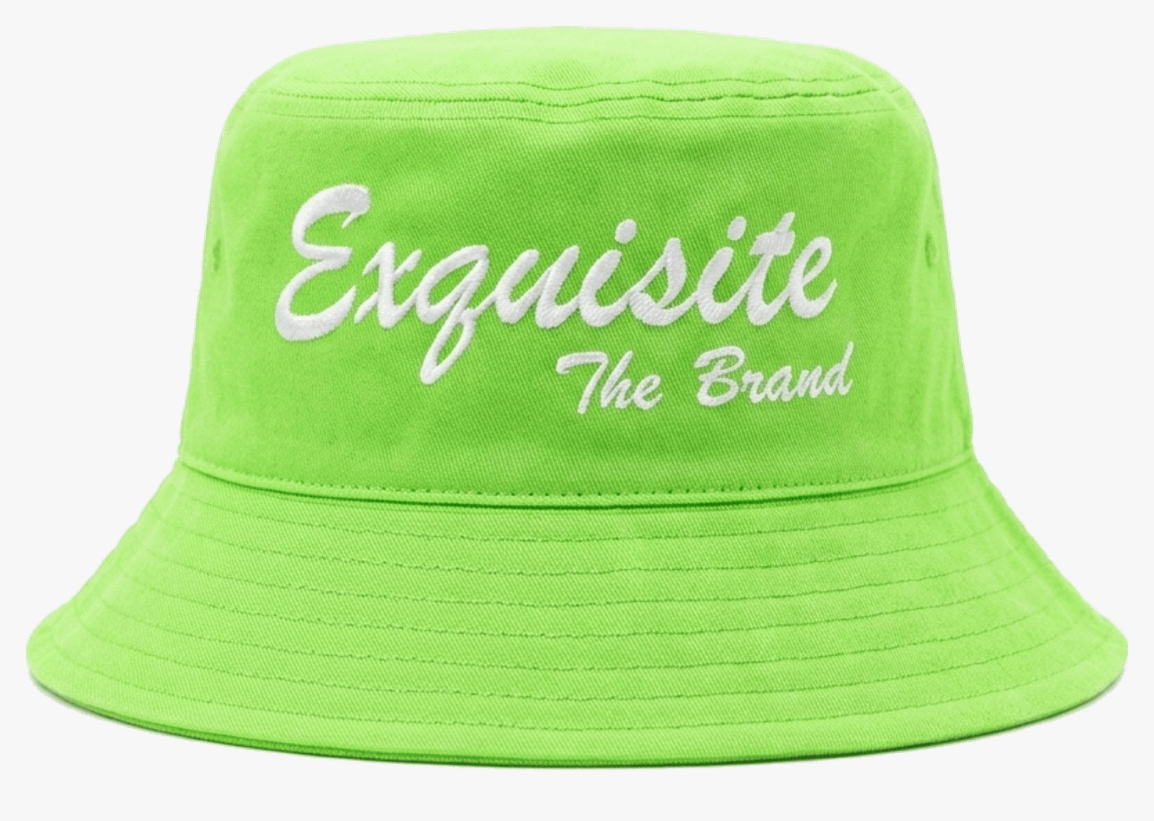 Exquisite The Brand Signature Script Bucket Hats