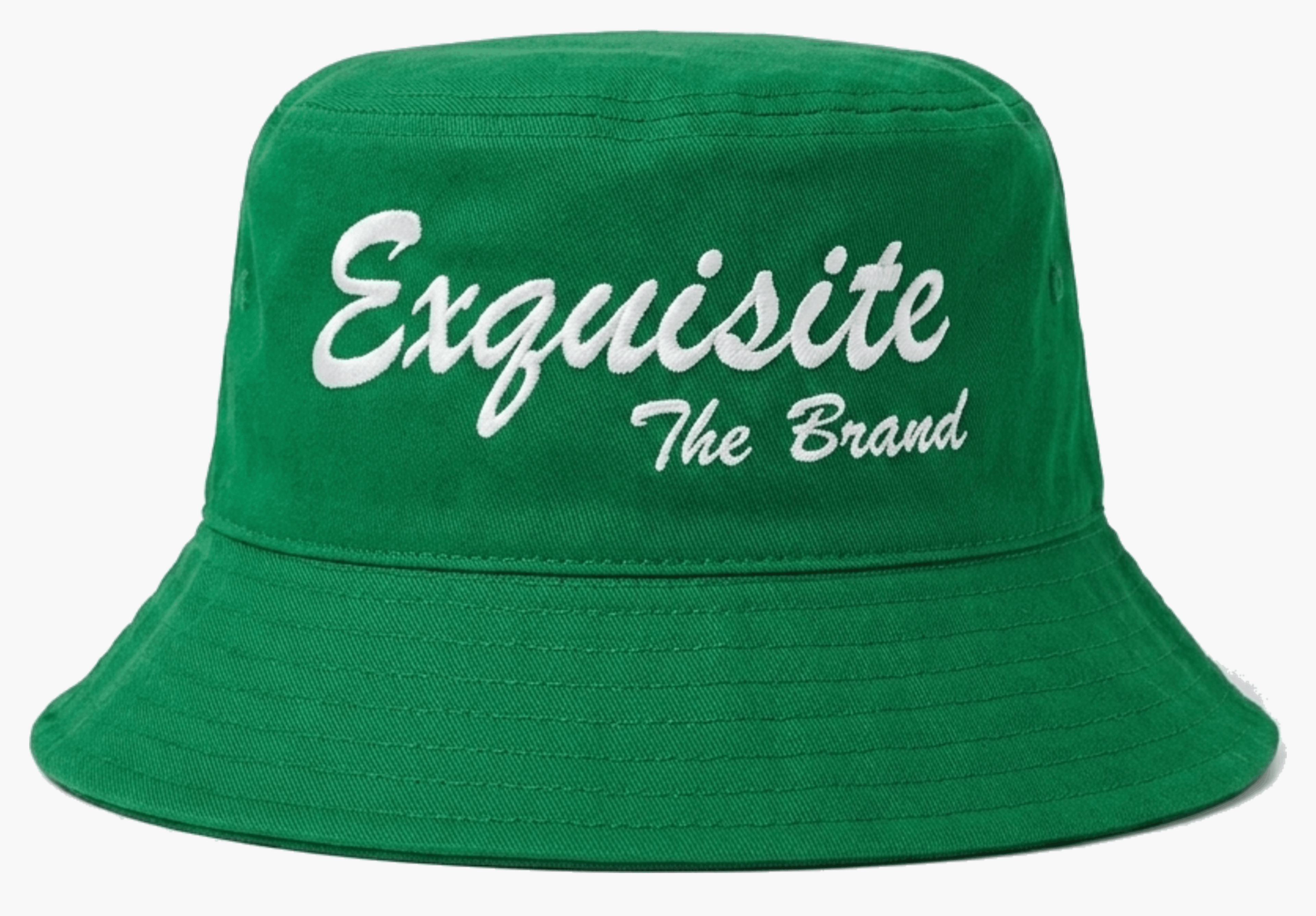 Exquisite The Brand Signature Script Bucket Hats