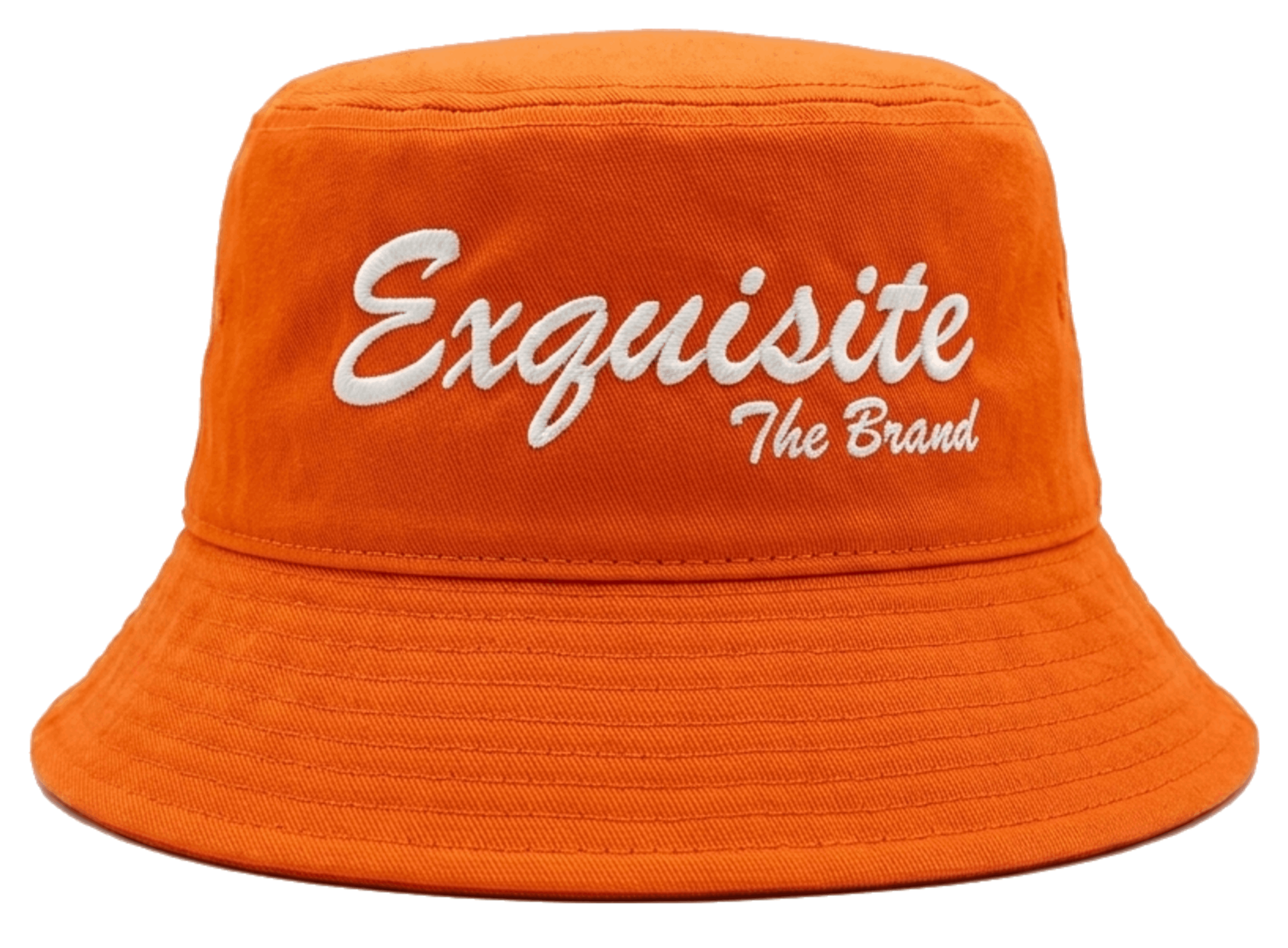 Exquisite The Brand Signature Script Bucket Hats