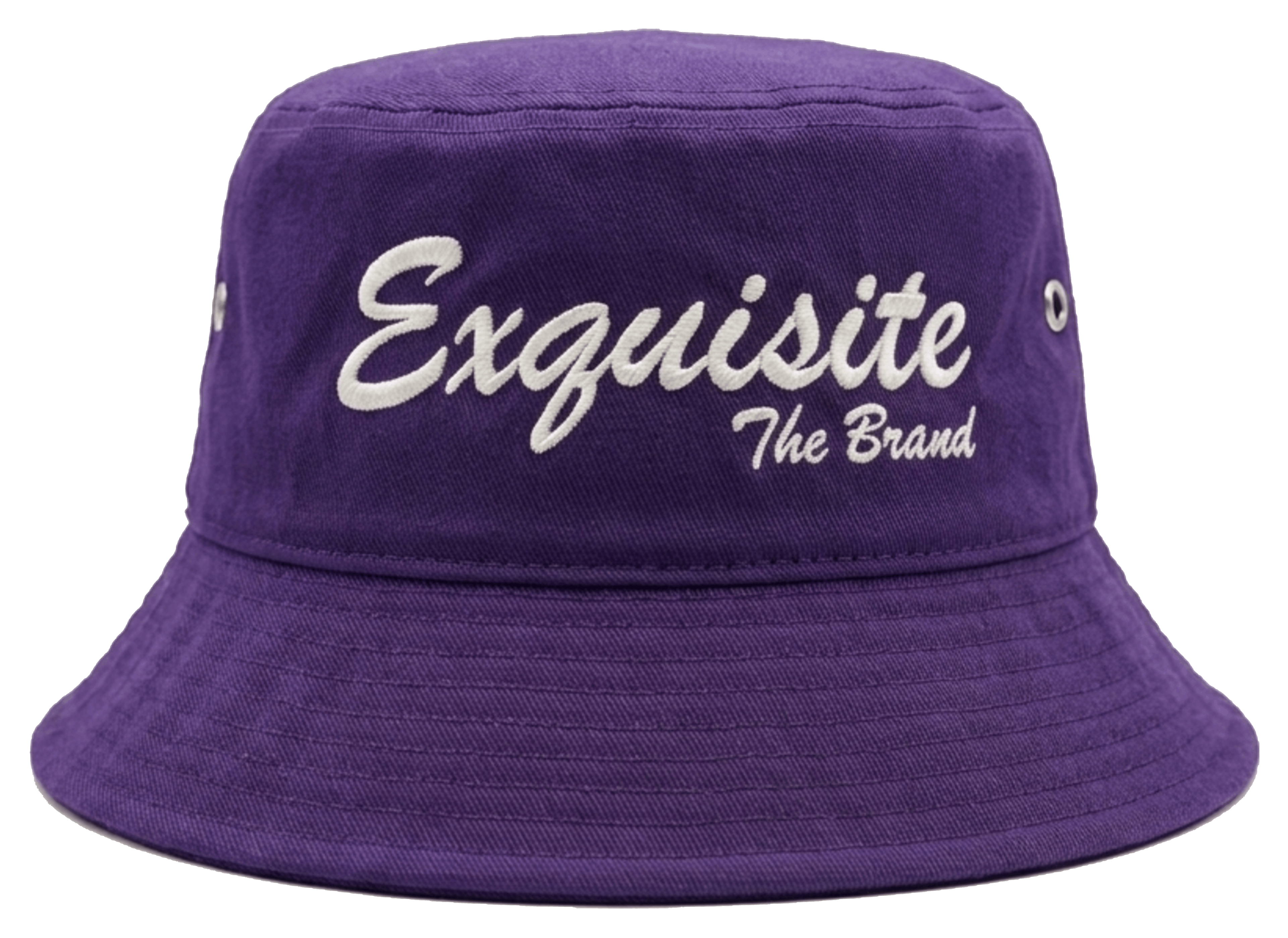 Exquisite The Brand Signature Script Bucket Hats