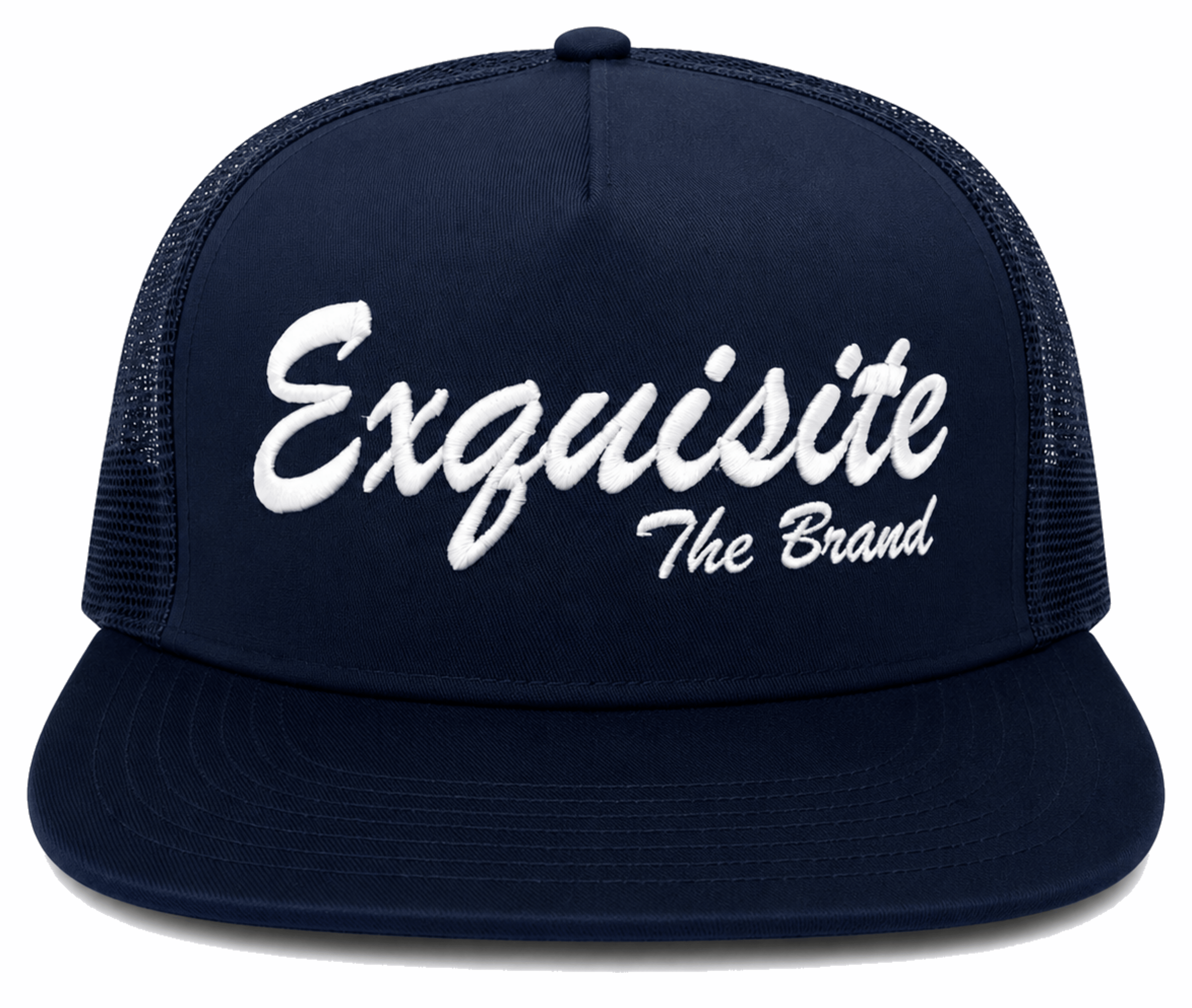 Exquisite The Brand Signature Flat Brim Snapback Hats
