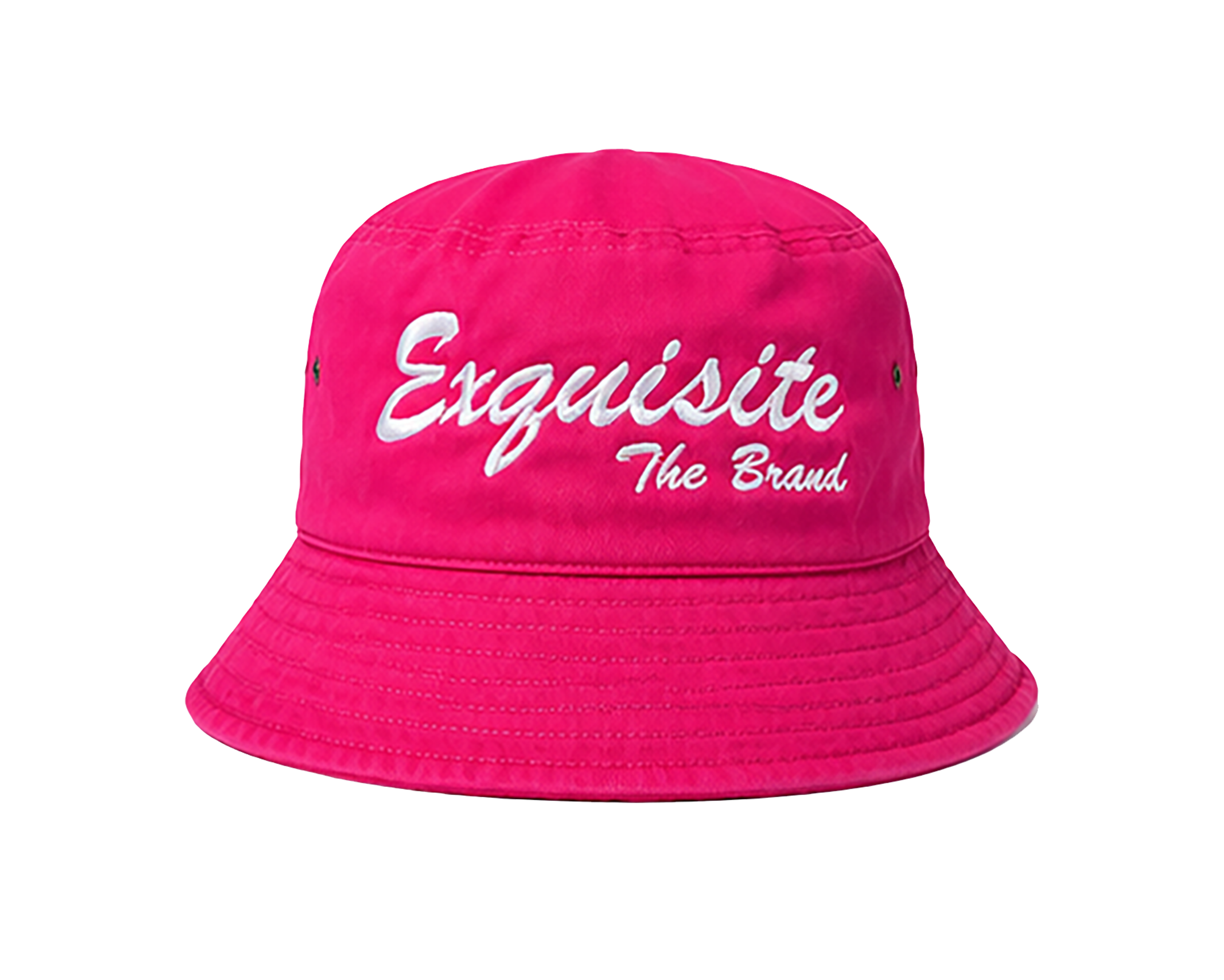 Exquisite The Brand Signature Script Bucket Hats