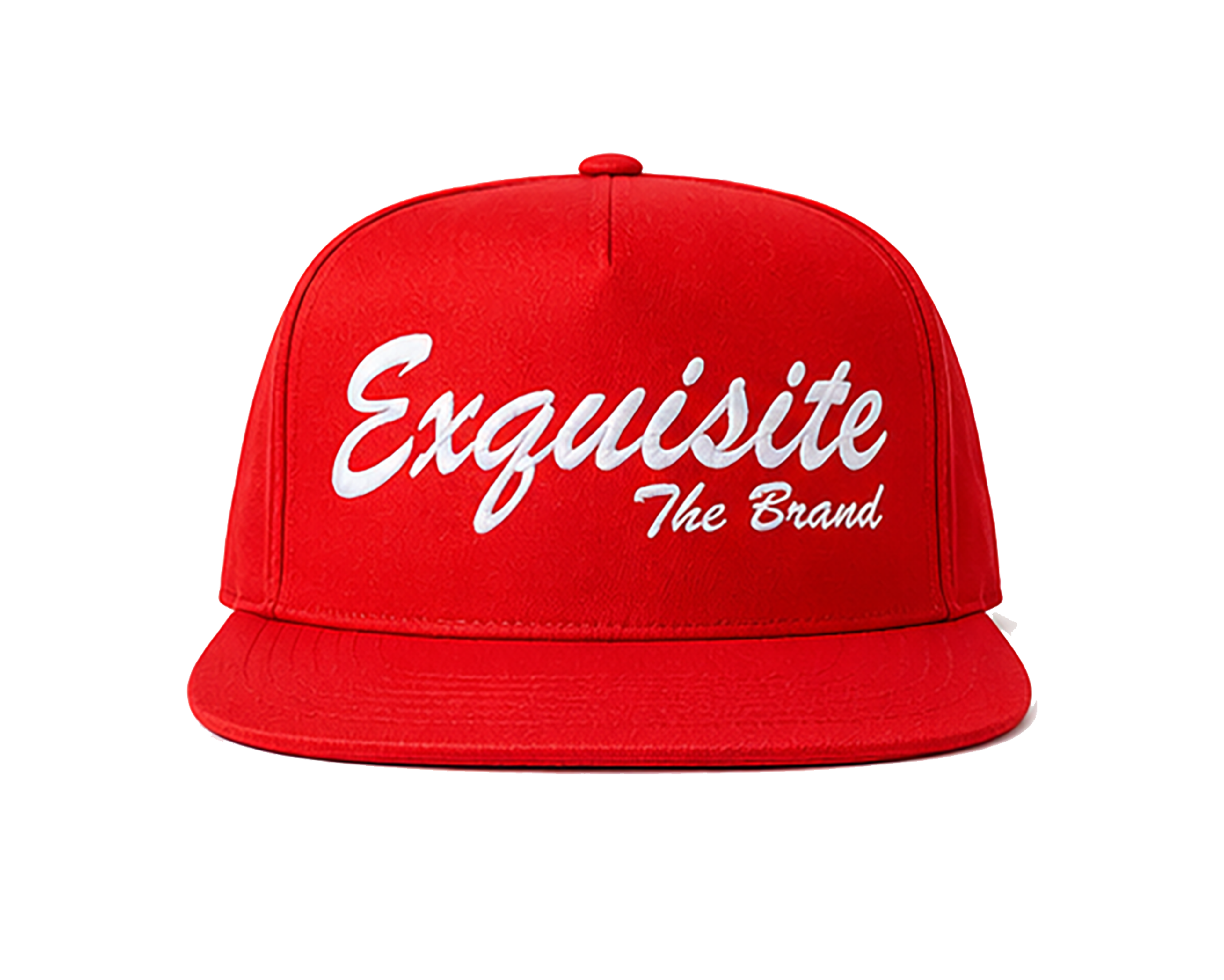 Exquisite The Brand Signature Flat Brim Snapback Hats